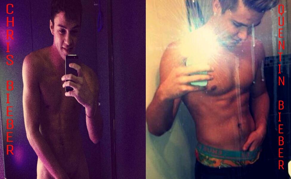 photo article CHRIS ET QUENTIN BIEBER : LA GUERRE DU NU !