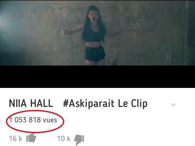 photo article Niia Hall : #Askiparait dépasse le million de vues ! 